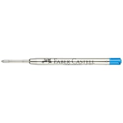 Lot de 10 mines de recharge Faber-Castell - Bleu - Pointe large