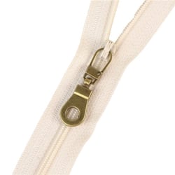 Tirette fantaisie dorée laitonnée 4cm