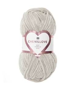 Découvrez le Confort et la Douceur de la Pelote Velours Creative Chenillove 100GR de Rico Design 02 Ecru Marron
