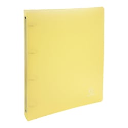 Classeur - A4 + - Polypro - 4 anneaux - Jaune - Chromaline - Exacompta