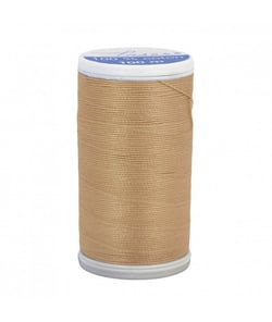 Fil à Coudre Laser 100% Polyester 100m Universel de Distrifil : Solidité et Éclat pour Vos Créations Couture 3812 Marron