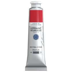 Peinture à l'huile - Extra-fine - Laque de Garance rose - 347 - Lefranc Bourgeois - 40ml