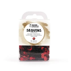 SEQUIN PLAT ROUGE 3
