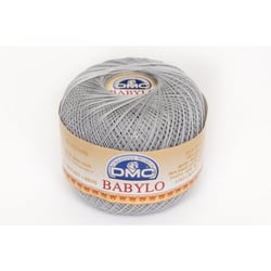 Fil à crocheter Babylo Gross. 10 - Col. 415 - Gris Chrome