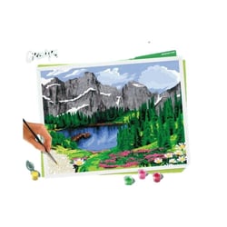 Set d'activité de peinture Ravensburger Dolomiti sur carton artistique
