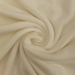 Tissu Jersey Velours tout doux Blanc cassé