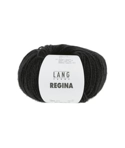 Pelote de coton et alpaga REGINA - Lang Yarns 0004 Noir