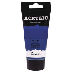 Acrylic, bleu cobalt, Peint.acrylique d'artistes, tube - 75ml