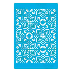 Pochoir plastique souple réutilisable 18,5 x 14,5 cm Fabrika Decoru DECORATION 320