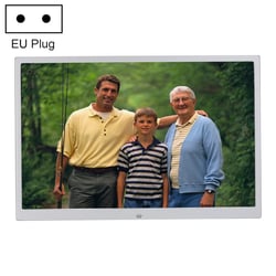 Cadre Photo Numérique 12.1 Pouces Haute Résolution Avec Télécommande Et Support Argent YONIS