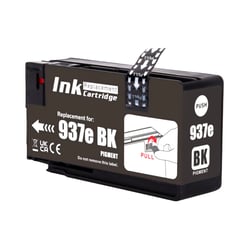 937e XL - Cartouche HP 937e XL Noir compatible HP OfficeJet Pro 9130e 9140e 9150e