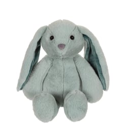 Peluche - Peluche Lapin Trendy Bunny Vert d'Eau - 28 cm