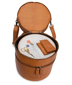 SAC À OUVRAGE À COMPARTIMENT - BTURN - MUUD Whisky taille n°Hauteur : 27 et Diamétre : 23cm