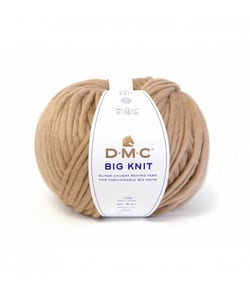 Pelote de laine Big Knit 200 GR - DMC 101 Marron