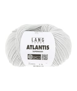 Pelote de laine vierge ATLANTIS - Lang Yarns 0023 Gris