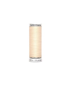 Fil à Coudre 100% polyester 200m - Gütermann 414 Ecru