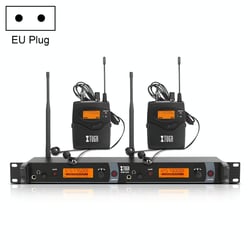 Microphone Sans Fil Pour Chanteur Sur Scène Système De Moniteur Intra-Auriculaire Noir YONIS