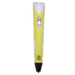 Stylo 3D Portable Avec USB - Créez Vos Designs En Trois Dimensions Facilement Jaune YONIS
