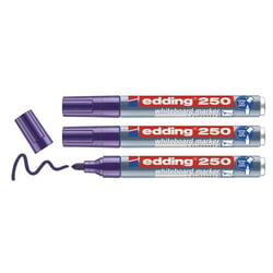 Marqueur tableau blanc 1,5-3 mm - EDDING - Violet - Lot de 3