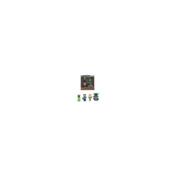 Minecraft - Pack 4 figurines Diecast Nano Metalfigs 6 cm