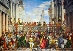 Puzzle 1000 pièces - Paolo Veronese - The Wedding at Cana, 1563 - Bluebird Puzzle