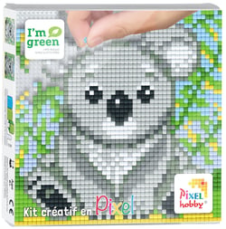 PIXEL Kit créatif tableau 12x12cm - Koala