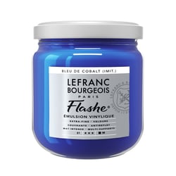Peinture vinylique - Flashe - Bleu Cobalt - 064 - Lefranc Bourgeois - 400ml