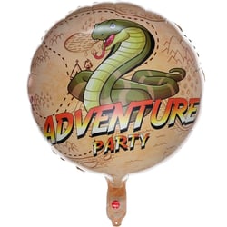 Ballon Aluminium Hélium Aventurier - Ø 45 cm