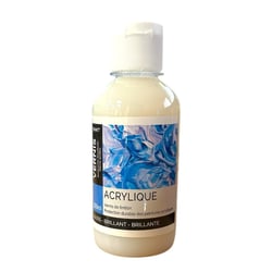 Vernis - Finition - Brillant - Pour peinture acrylique - AMT - Flacon 200ml