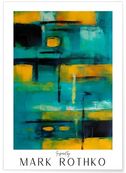 Affiche Mark Rothko n°5 | A3 : 29,7x42cm