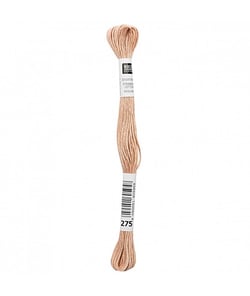 Fil à broder mouliné Uni - Rico Design 275 Marron