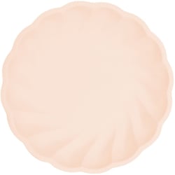 6 Assiettes - Rose Pêche