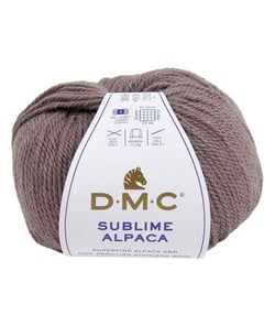 Pelote de Laine et Alpaga Sublime Alpaca - DMC : Luxe et Douceur pour l'Hiver 116 Marron