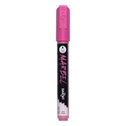 Marqueur - Peinture acrylique - Rose - Permanent - Pointe ronde 1mm - Marbel - Darwi