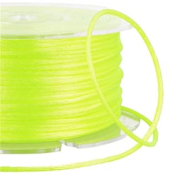 Bobine 100m queue de rat 2mm jaune