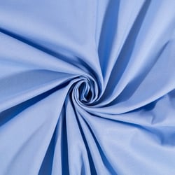 Tissu Coton uni Bleu bleuet