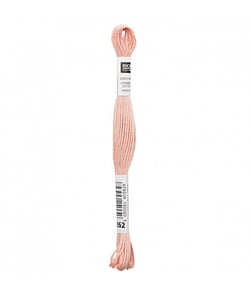 Fil à broder mouliné Uni - Rico Design 262 Rose