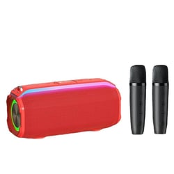 Enceinte Bluetooth Portable 20W TWS Son HD Micro Double Rouge YONIS