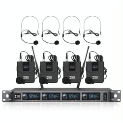 Système Microphone Sans Fil UHF Professionnel Pour Événements Extérieurs YONIS