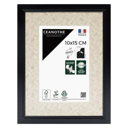 Cadre photo Palma noir 10X15 cm