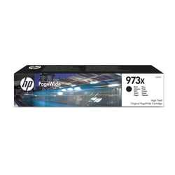 973X Cartouche d'encre noire PageWide grande capacité authentique (L0S07AE) pour  PageWide Pro 452/477/552/577