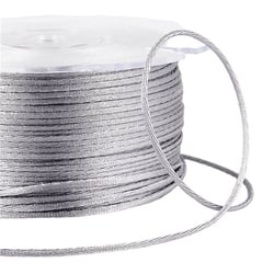 Bobine 100m queue de rat 2mm Gris Bleu
