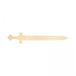 Épée de chevalier pour enfant 9x50x1,2 cm bois - Artemio