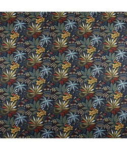 Tissu coton juana de 135 cm de largeur Bleu vendu par 50 cm
