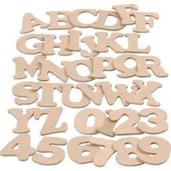Chiffres & Lettres, H : 4 cm, ép. 2,5 mm, 36x10 Pq./ 1 Pq.