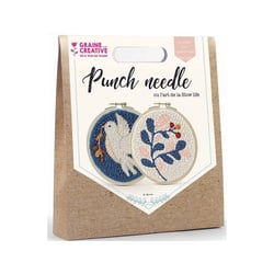 Kit Punch needle Diptyque - Graine Creative - Marron