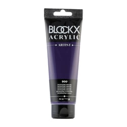 Peinture acrylique - Dioxazine mauve - 900 - BLOCKX Artist - Qualité beaux-arts - Tube 120ml