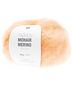 Laissez-vous Envelopper de Luxe : Pelote de Laine FASHION MOHAIR MERINO CHUNKY - Rico Design 09 Orange
