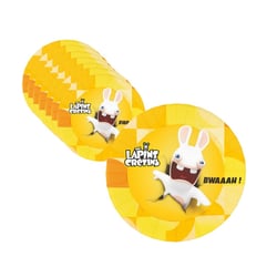 Lapins Crétins™ - Assiette, lot de 8