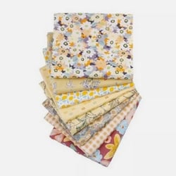 8 coupons tissu patchwork coton couture 40 x 50 cm FLEURI 544 A